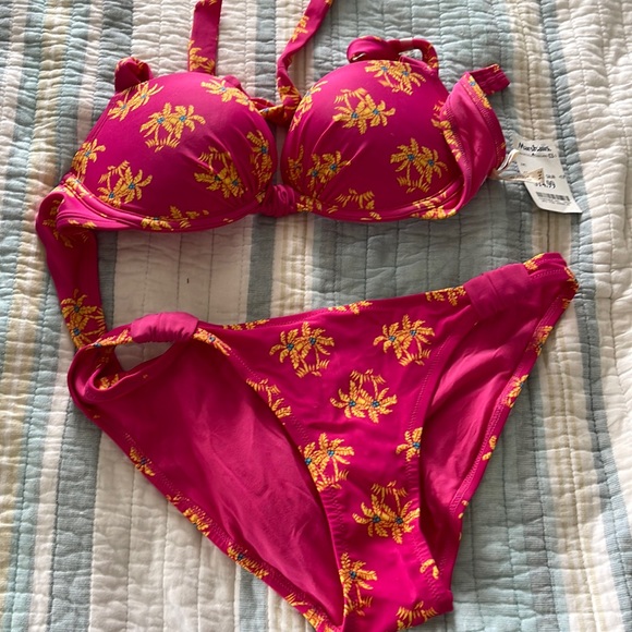 Aerie Swim Never Been Worn Pink Bikini From Aerie Poshmark